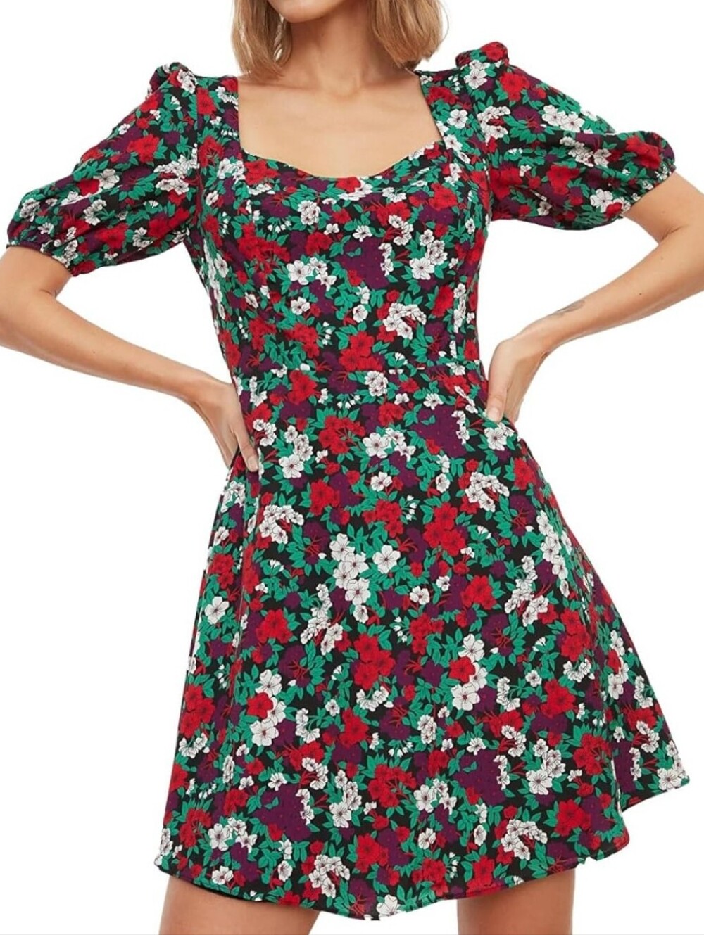 Nwt Trendyol Floral Dress